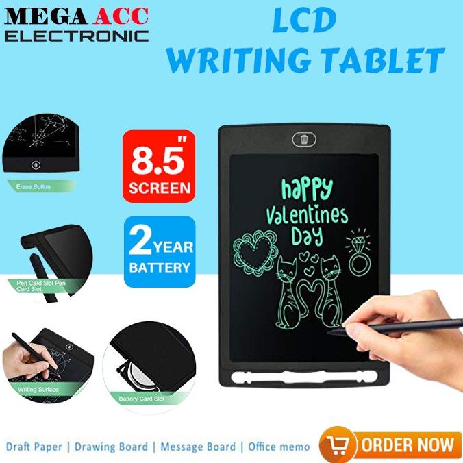 Blue LCD Writing Tablet Educational for Office for School for Home BHDK Drawing Pad 
