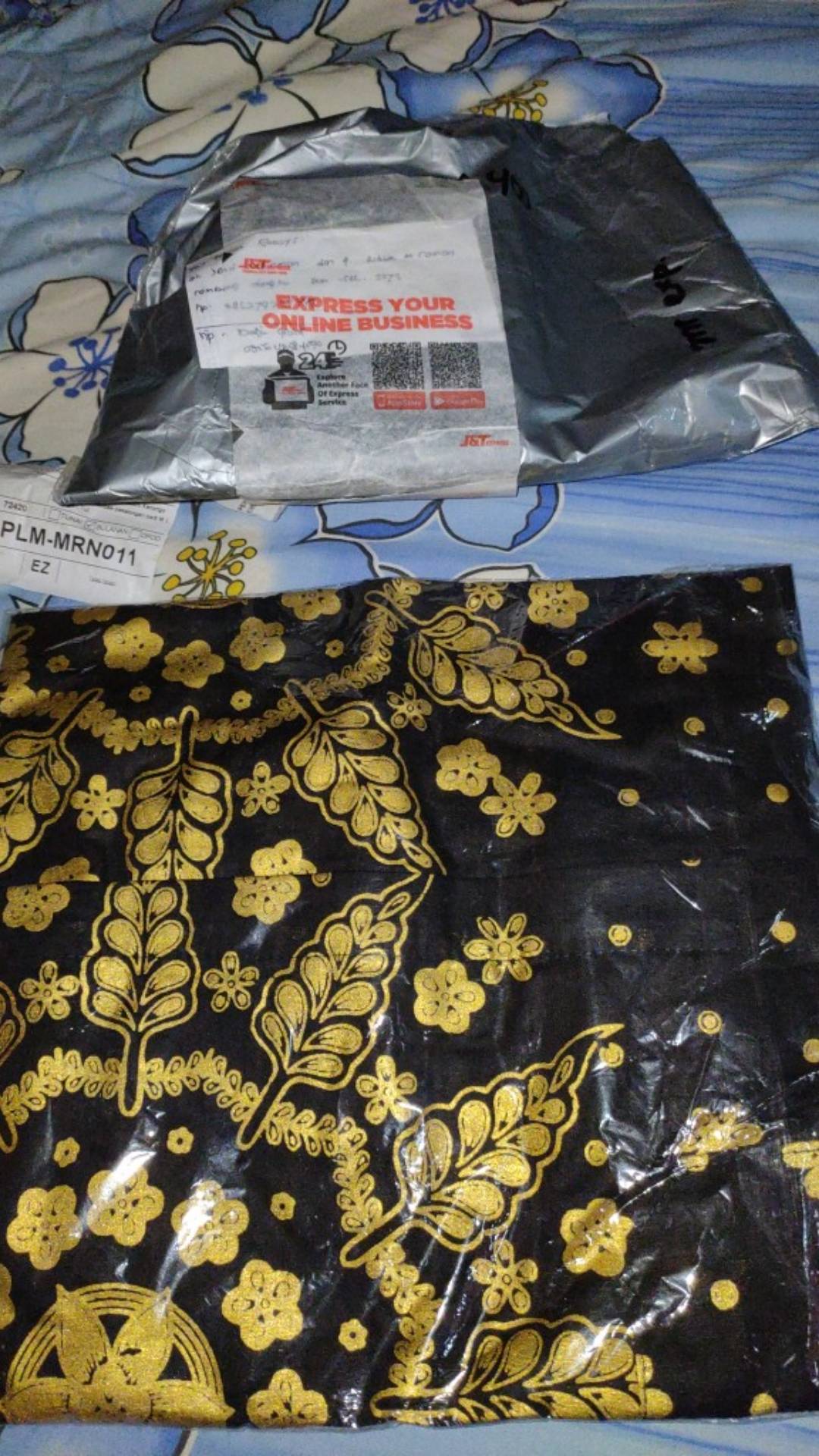 Nailo Batik Hrb026 Kenongo Kemeja Tosca Pendek Pekalongan Padi M L Xl Sogan Tulis Halus