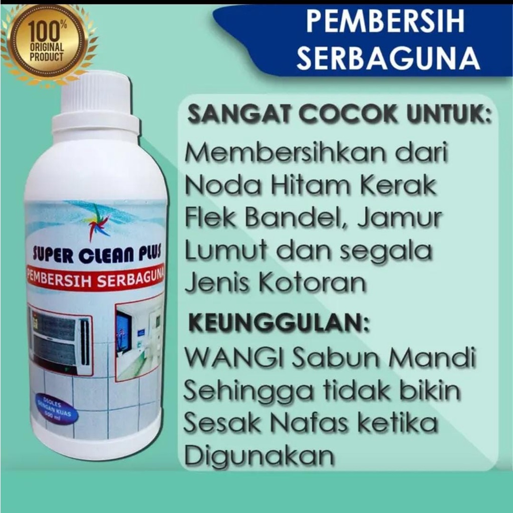 Super Clean Plus pembersih kerak keramik / Penghilang Kerak Keramik / Pembersih Kamar Mandi dan Toilet.