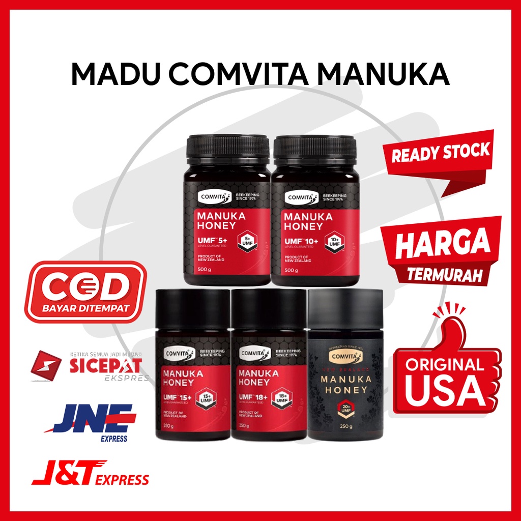 

Madu Comvita Manuka Honey UMF 5+ 10+ 15+ 20+