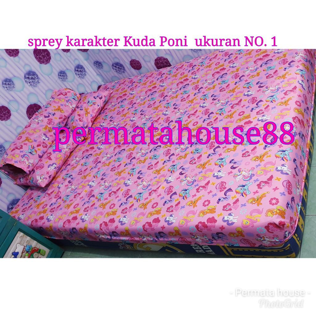 Sprey Home made / Sprei Karakter Anak ukuran 180 x 200 cm