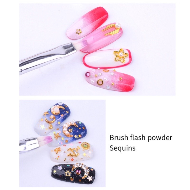 Kuas untuk nail art gel