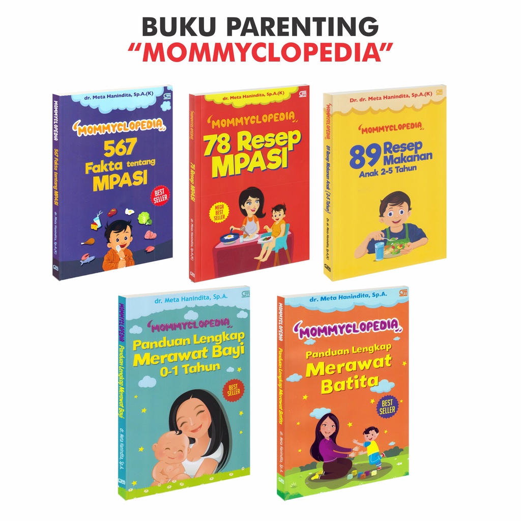 Jual Buku Mpasi Mommyclopedia Panduan Merawat Batita Tahun Dan