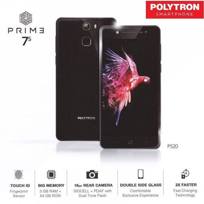 POLYTRON  RPIME 7S P520 4G NFC RAM 3GB