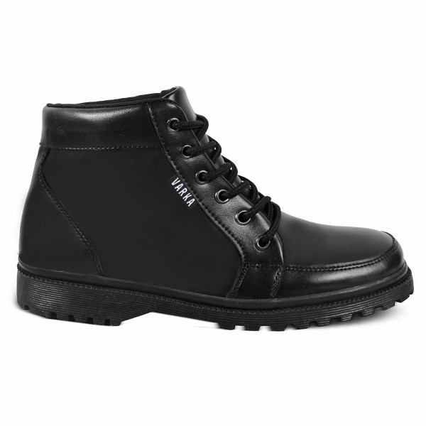 Sepatu Boots Fashion Wanita V 3981 Brand Varka Sepatu Casual Kets Wanita Trendi Berkualitas - Hitam