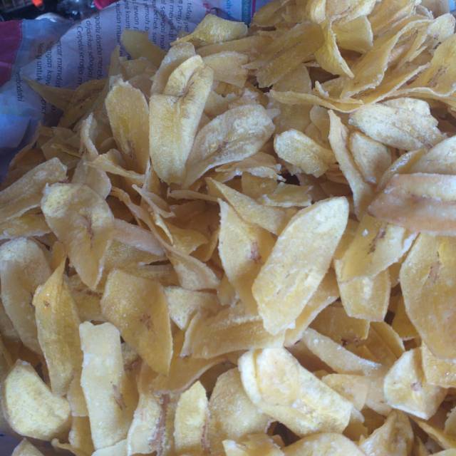 

keripik pisang manis/gula