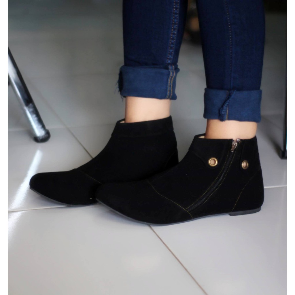 BEST SELLER Sepatu Boot Wanita / Boots Korea SBO90 Boots &amp; Ankle Boots