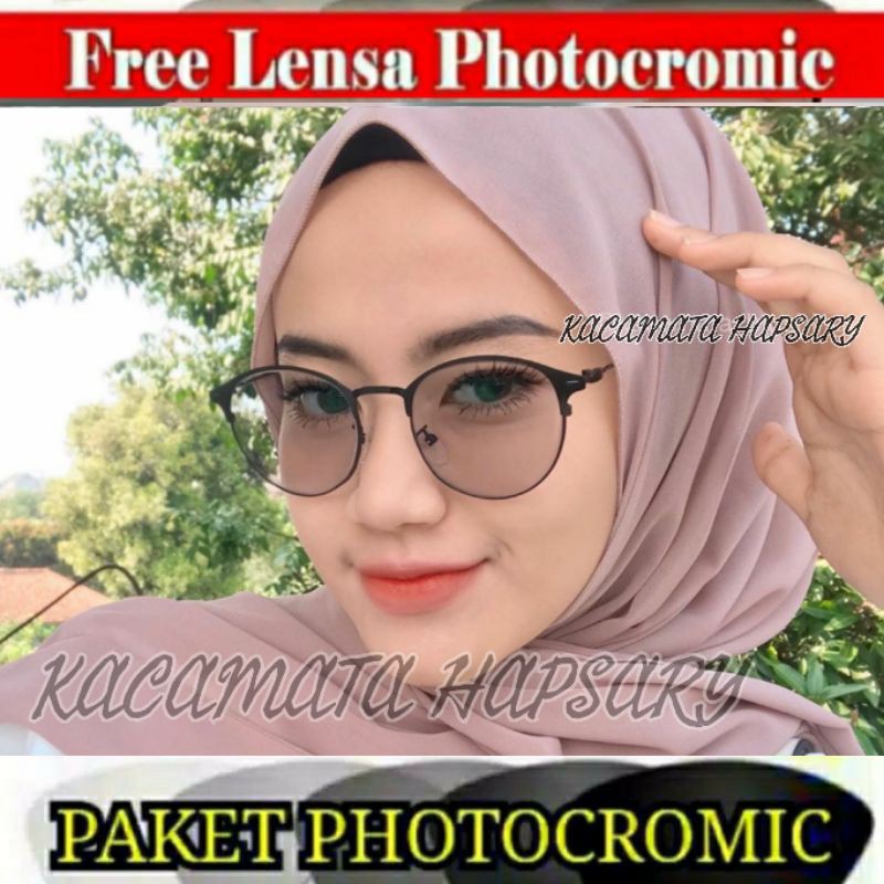 Frame Kacamata Terbaru, Kaca mata Photocromic Anti Radiasi, Kacamata Minus, Kaca mata 1920 Anti UV