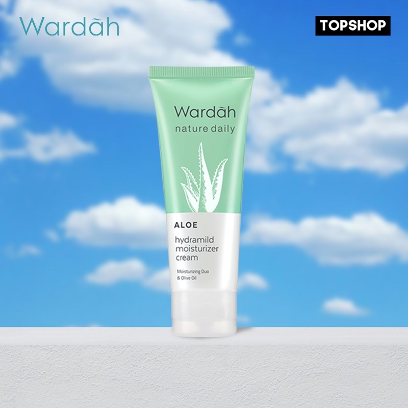 Wardah Nature Daily Aloe Hydramild Moisturizer Cream