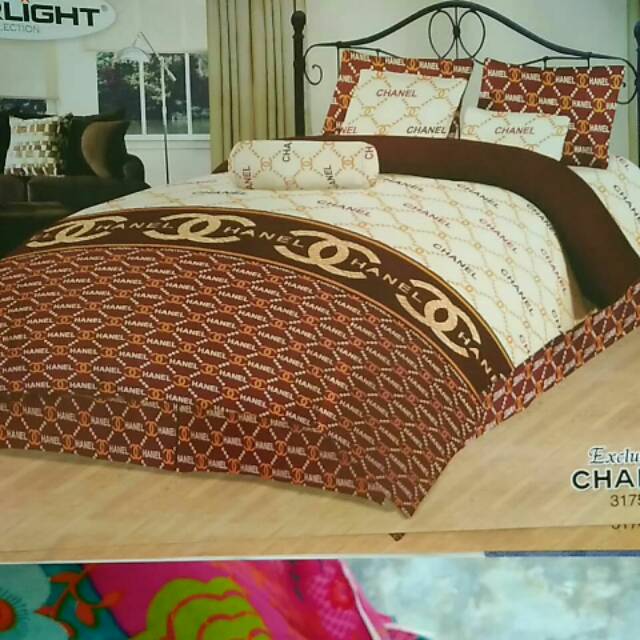 Sprei motif chanel