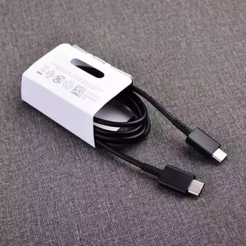 ORIGINAL KABEL DATA SAMSUNG ORIGINAL 100% TYPE C FAST CHARGING SAMSUNG S8/S10/S10+/NOTE 10 BY SAMSUNG