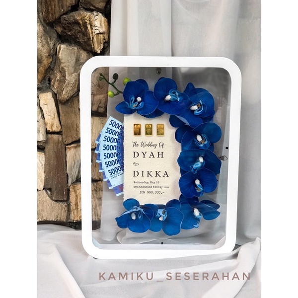 Mahar Anggrek rustic uk.30 x 40