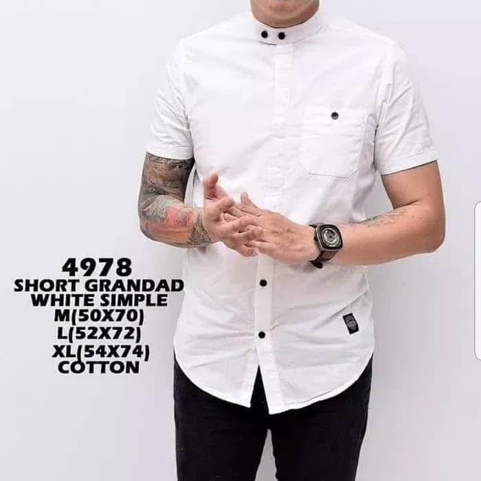 Kemeja Formal Pria Lengan Panjang Motif Garis-garis Vertikal Bahan Velvet Untuk Musim Gugur ke 67BWY
