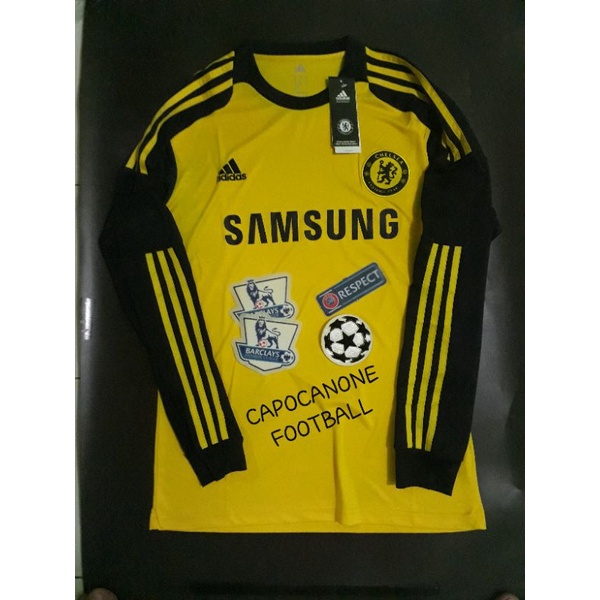 Jersey Retro Chelse4 2013 2014 13 14 GK kiper longsleeve ls panjang 12
