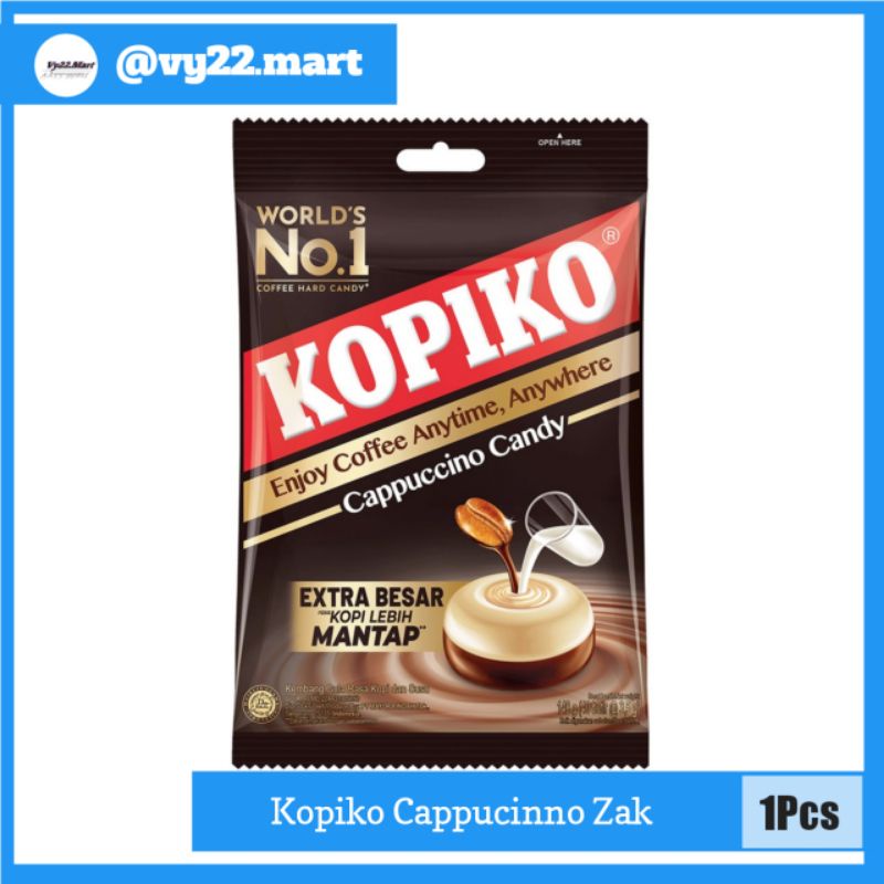 

Permen Kopiko Cappucinno Candy isi 40 Butir