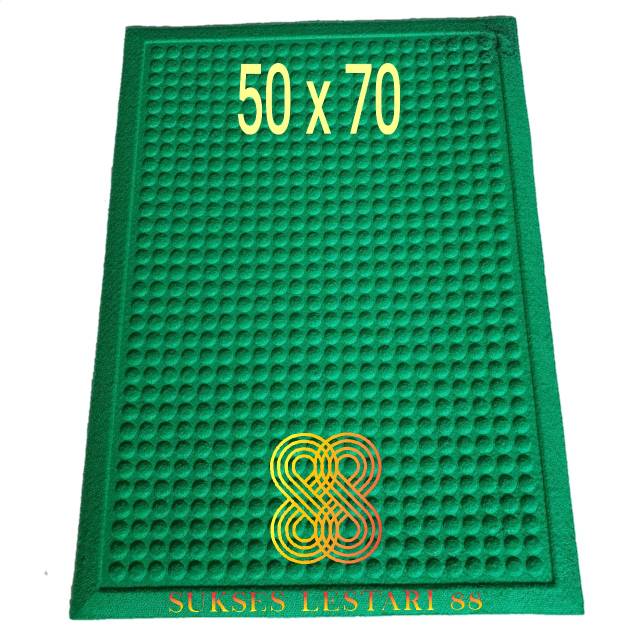 Keset Karpet Karet Bludru Anti Slip 50 x 70 - RCM FULL