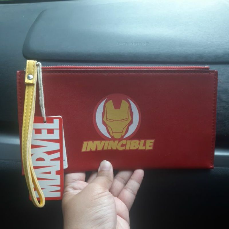 Dompet marvel miniso 1 slot dompet cantik dompet marvel dompet kekinian dompet terbaru pouch cantik 