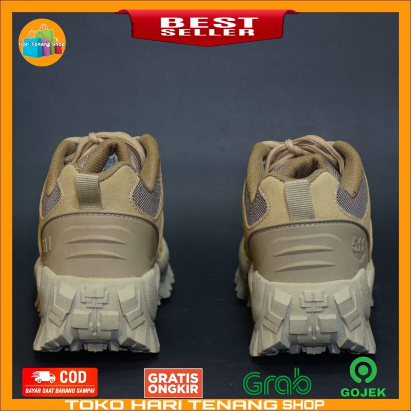 Sepatu tactical 511 pendek 4 inc  warna gurun atau khaki import/sepatu boots tactical army anti selip dan waterproof