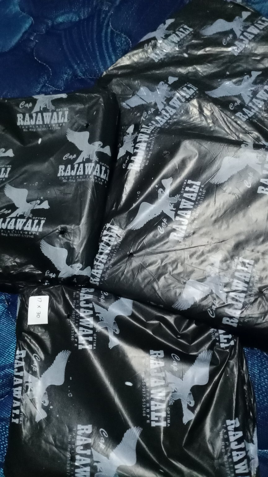 Polymailer 17×30cm Isi100pcs Extra Tebal 50 Mic Hitam Amplop Bag Plastik Packing Grosir