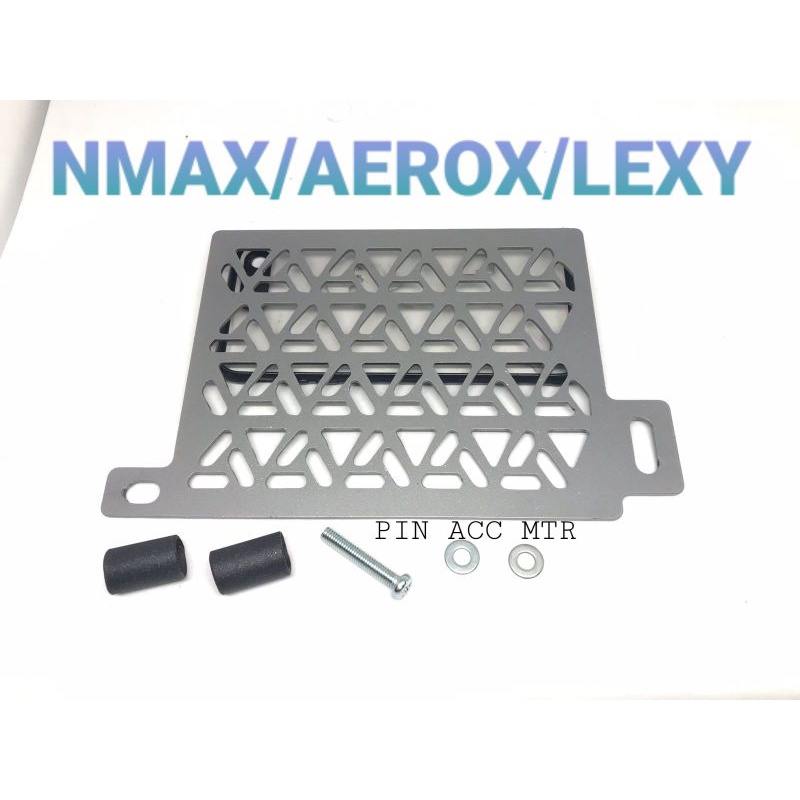 COVER RADIATOR VARIASI ALMUNIUM CENSI NMAX OLD NEW/AEROX OLD/NEW/LEXY PNP