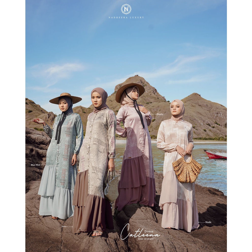Dress Terbaru Nadheera Luxury/ Catleena Dress/Nadheera Luxury