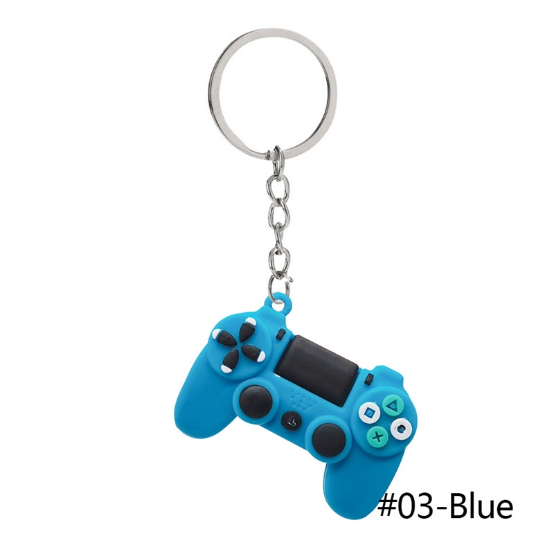 TK Creative Mini Game Console Controller Keychain Cartoon Model Joystick Handle Key Chain