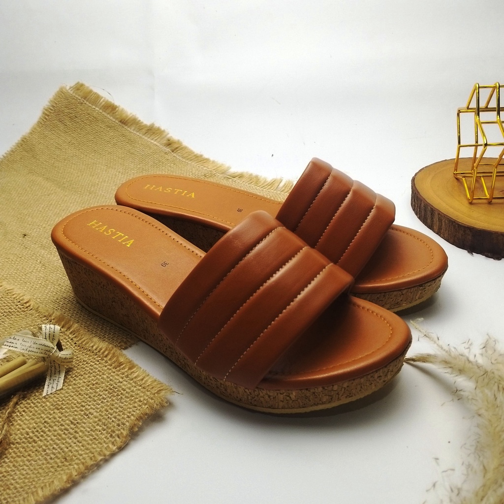 SANDAL WANITA WEDGES HEELS 5 CM - LUNA