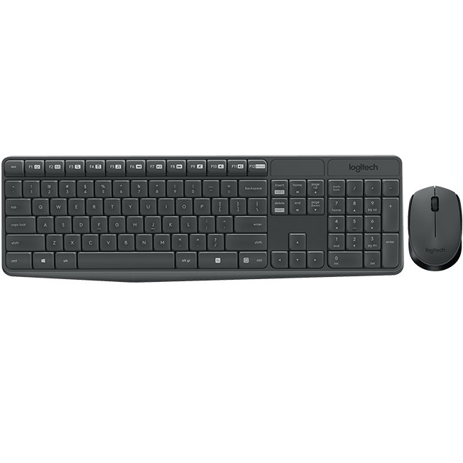 Keyboard Mouse Logitech MK235| Keyboard Wireless Combo