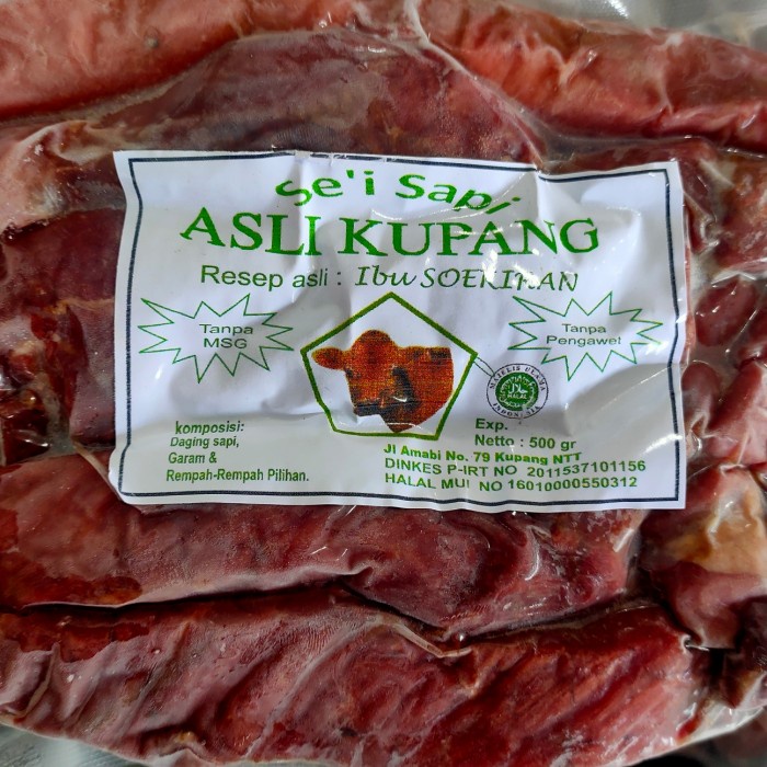 Sei Sapi Asap resep ibu Soekiran Kupang - BARU