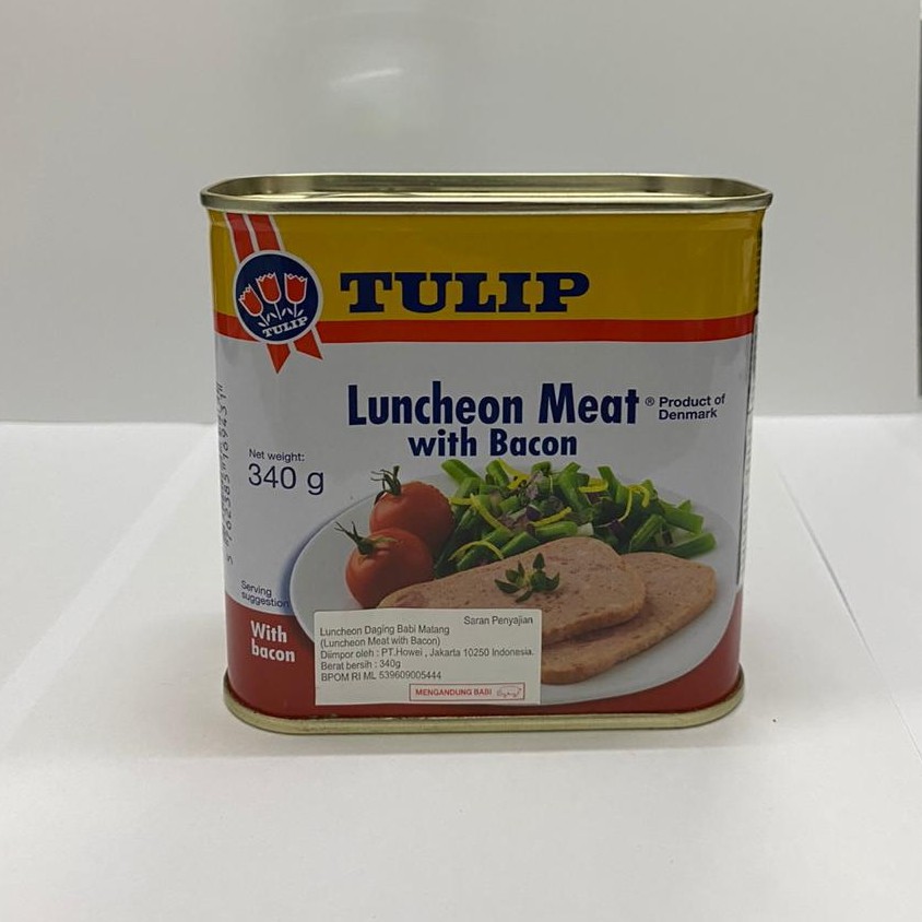 

TULIP LUNCHEON MEAT WITH BACON / DAGING BABI DALAM KALENG