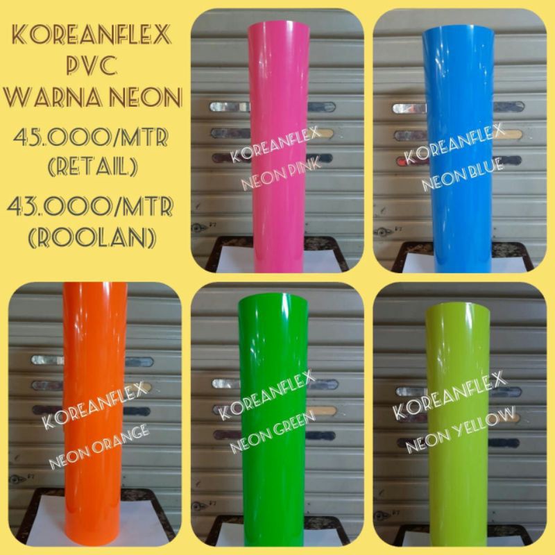

POLYFLEX PVC NEON WARNA ECERAN