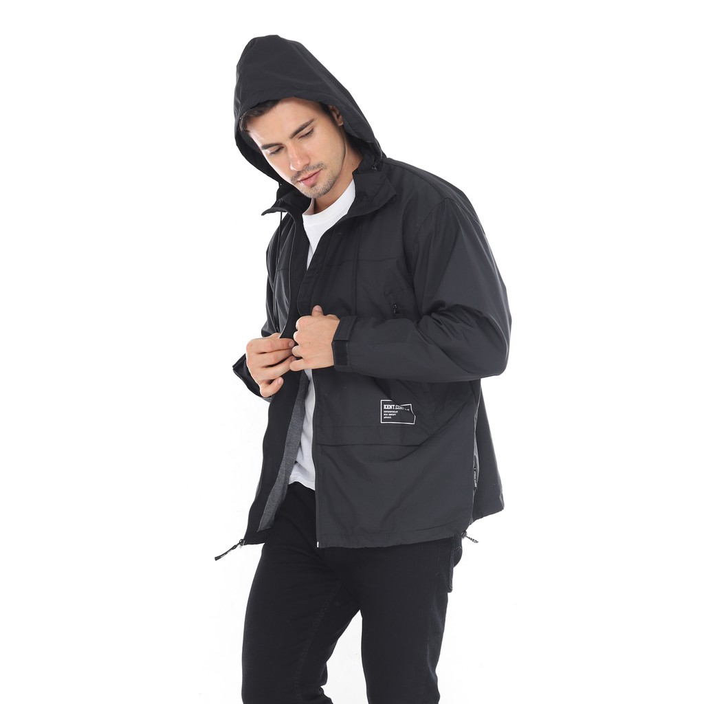 Kent Jaket Outdoor Parka Cougle Original Hitam