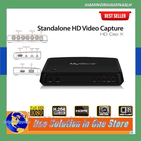 MyGica HD Cap X-II Video Capture Box - Black