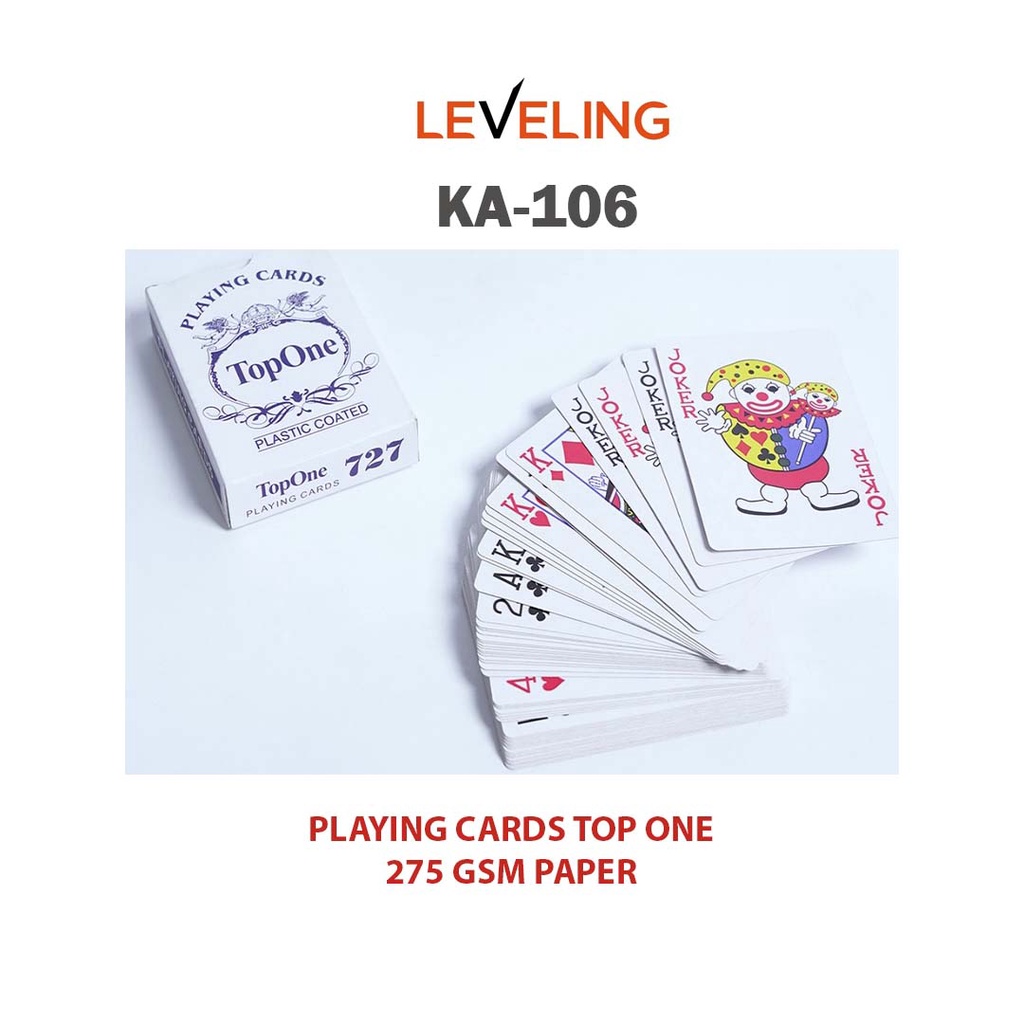 KARTU REMI - Playing Card Permainan Kartu Remi Permainan Sulap