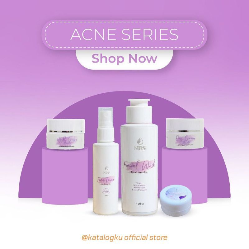 NBS SKINCARE ACNE SERIES // NBS SKINCARE //