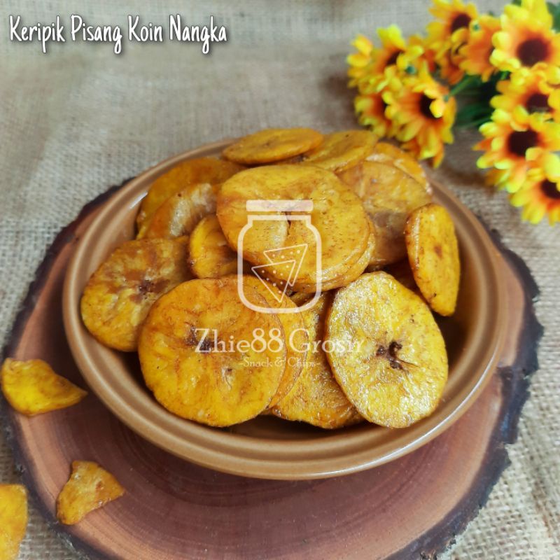 

1kg Keripik Pisang Koin Manis (Rasa Nangka)
