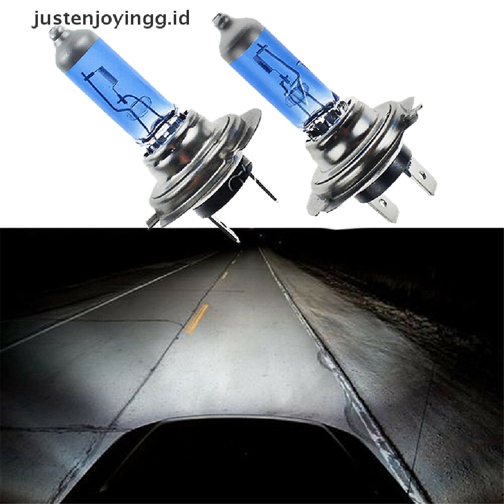 Bohlam Lampu Xenon Gas-Halogen Putih 12V Untuk Mobil justenjoyingg.id / H1 H3 H4 H7 H11 9006 9007