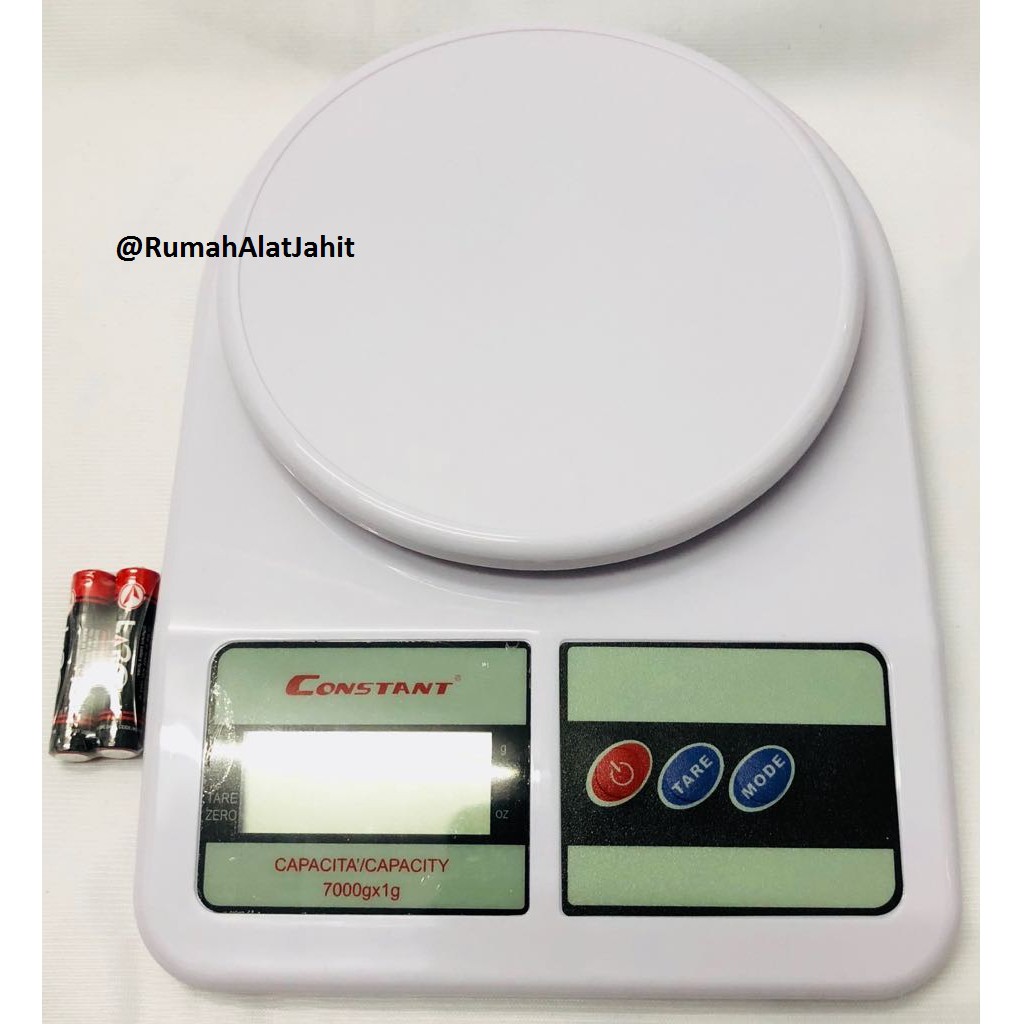 Timbangan Digital Dapur/Kue Constant A1 5kg (Electronic Kitchen Scale)