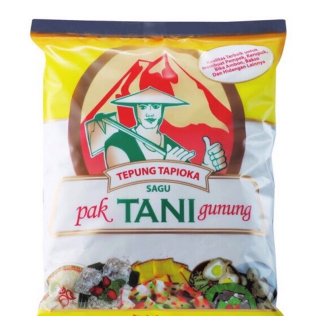 

PASAR ONLINE MURAH - TEPUNG TAPIOKA / TEPUNG KANJI / TEPUNG SAGU PAK TANI GUNUNG 500GR