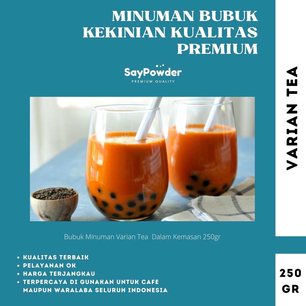 minuman bubuk kekinian khas taiwan best seller bubuk minuman rasa tea 250gr aneka rasa bubuk minuman kekinian powder minuman serbuk minuman enak murah berkualitas