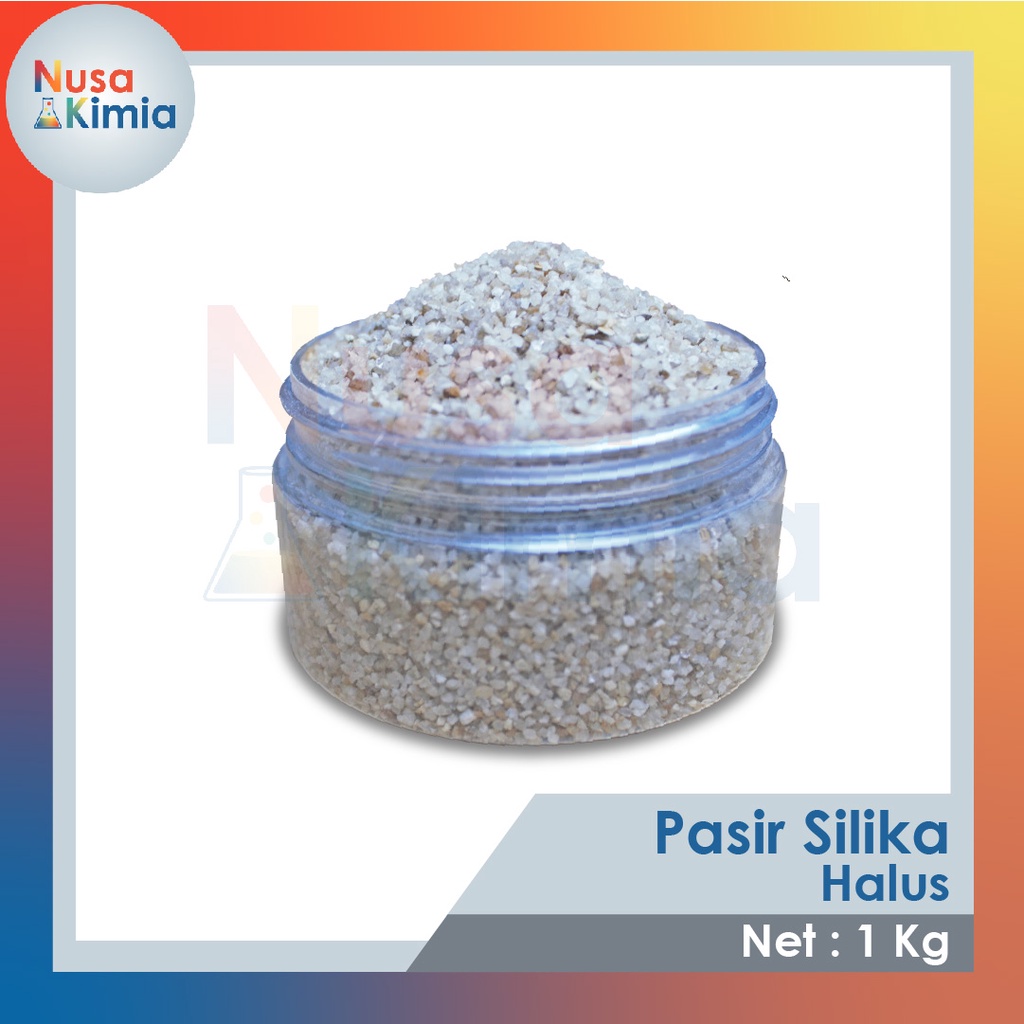 Pasir Silika Halus / Pasir Silica Halus / Sandbox / Pasir Silika Filter 1 Kg