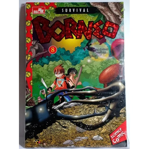 SURVIVAL BORNEO 8 HONG JAECHEOL LEE TAEHO SCIENCE COMIC BUKU KOMIK BERWARNA BUKU KOMIK PENGETAHUAN