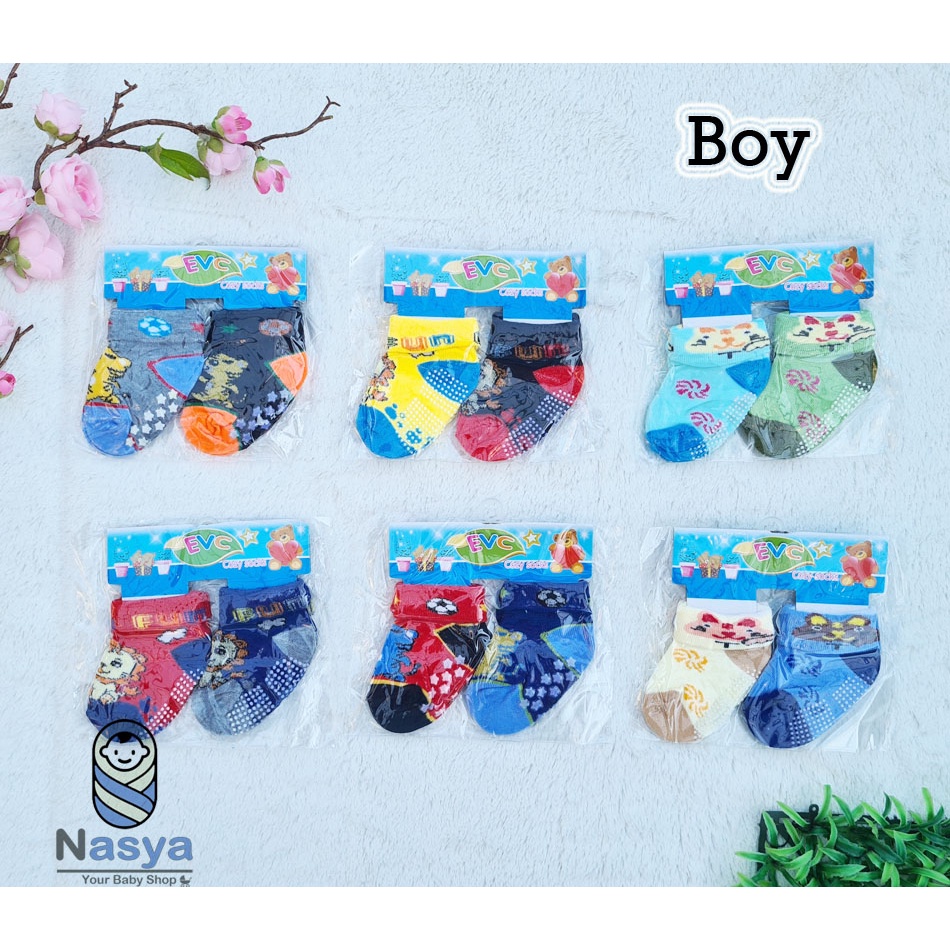 [C-022] Kaos Kaki Baby ISI 2 (boy and girl)