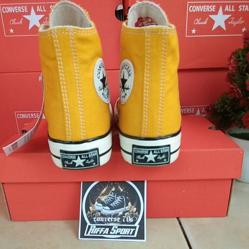 SEPATU CONV3RSEE 70S YELLOW HIGH  PREMIUM BNIB MURAH