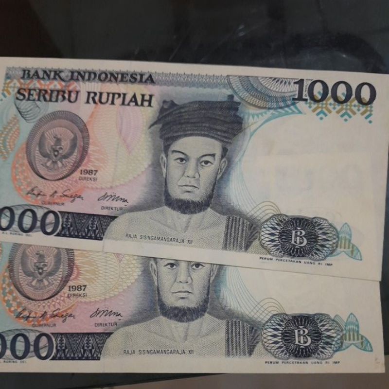 Uang Kuno 1000 Rupiah Sisingamangaraja XII