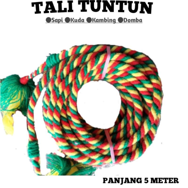 TANAMANARA - TALI TUNTUN / TAMBANG HEWAN (SAPI, KUDA, DOMBA) TALI PENUNTUN TERNAK