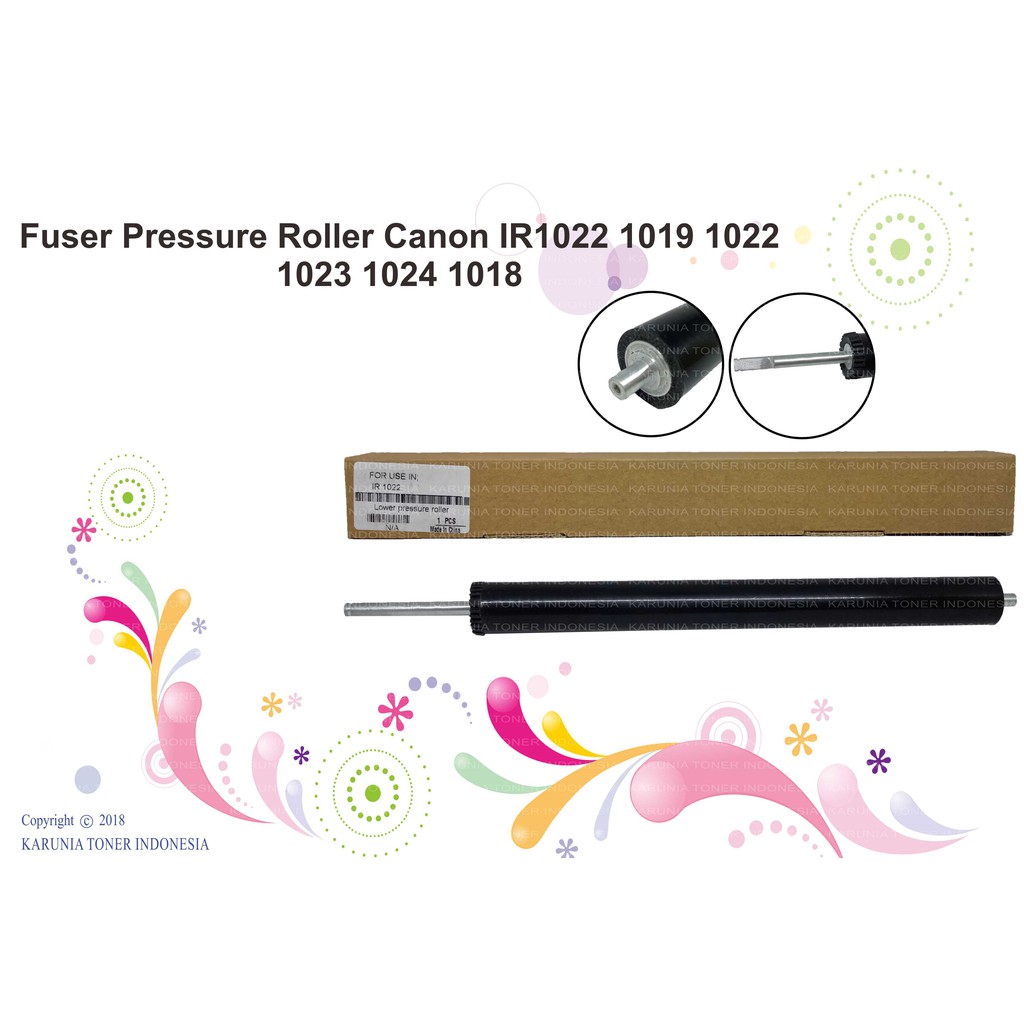 Fuser Pressure Roller Canon IR1022 1019 1022 1023 1024 1018