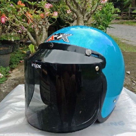 BISA COD // HELM BOGO POLOS DEWASA CEWEK - COWOK