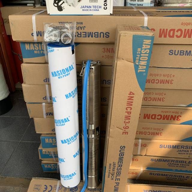 Pompa Satelit Stenlis 4” Nasional McPump 1 HP/750 Watt