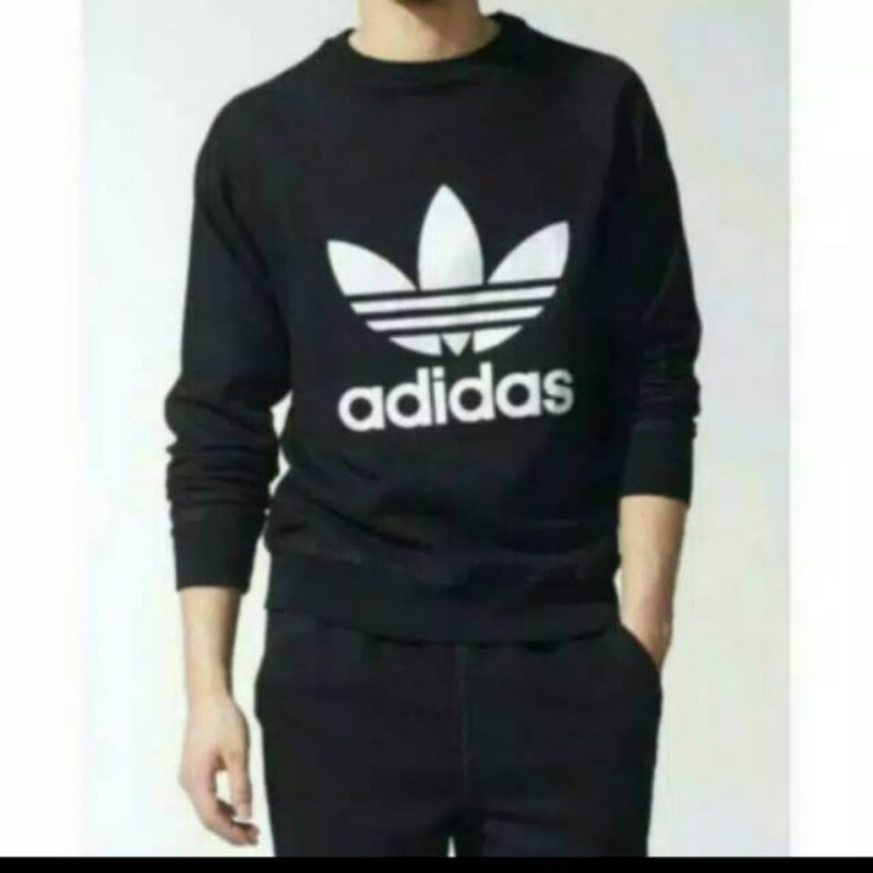Jaket Sweater Adidas Big Size All Size Oversize Pria/Wanita(S_XXXXXL)
